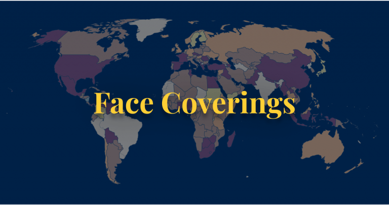 COVID-19 policy face coverings